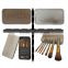 Travel kits cosmetic brush synthetic hair 7pcs cosmetic brush for makeup