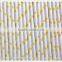 Food Grade PP Paper Wrapped Large Diameter Drinking Straws for birthday party
