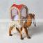 Fabric unstuffed handmade jumping imitation mini plush camel toys