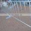 hot-dipped galvanized removable flat base crowd control barrier