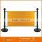 Aceally traffic barriers portable plastic pliable road barrier
