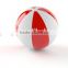 Colourful Plastic Beach Inflatable Ball with six panels