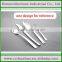 custom Stainless steel 410 dinner spoon,dinner knife and dinner fork