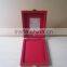 Nice storage box made of red velvet from Vietnam