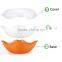 Fruit And Vegetable Drainer Basket With Lid , Plastic Drain Basket