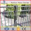 Powder Coated Galvanized tubular Flat Top steel fence