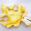 Indian handicrafts gold and silver plated leaf shape brass decorative tray