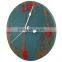 Wooden Vintage Painting Wall Clock