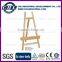 Three legs field portable bamboo easel