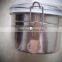hot sale stainless steel storage jar/stainless steel canisters/stainless steel kitchen canisters/stainless steel airtight jars