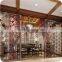 Hot Sale Laser Cut Stainless Steel Living Room Partition Design