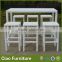 High quality synthetic rattan bar stool