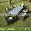 2015 Fosan table and chair new design wicker furniture