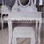 Make Up Table with Bench, Wooden Dressing Table with Mirror and Stool, Bedroom Wooden Furniture