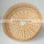 set 3 wicker empty fruit basket