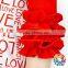 2017 Boutique Valentine Red LOVE Baby Girl Raglan Ruffle T Shirt