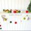 diameter 2cm decorations ball 100% wool felt ball garland in stock