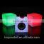 elegant led luminous sitting cubes, small plastic cubes