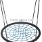 Outdoor Durable Black and Blue Playground Net Baby Swing Chair