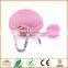 3 in 1 Pink Earphone Handsfree Hard EVA Case Plus Round Earphone Bag