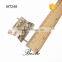 Golden-colored new design decorative metal shoes buckles parts for shoes women
