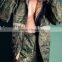 Good Quality New Style Outdoor Keep Warm Fishing Waterproof Suit/Camouflage split raincoat