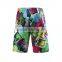 Man fashion beach pants colorful and comfortable customized shorts