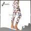New fashion design yoga capri tight printed floral yoga capri for women