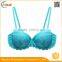 HSZ-58042 2016 Wholesale Lady Sexy Breast Full Up Bra Colorful Girls Underwear Bras Plus Size