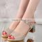 zm50067b summer ladies fancy sandal europe new design women shoes