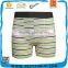 New Design Man's Cotton Underwear Boxer Suits with Brief Stripes