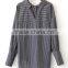 Runwaylover EY2377B New Style 2017 Ladies Fashion Loose Stripe Blouse