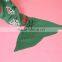 Customized size and color christmas green knitted mermaid tail blanket for ladies