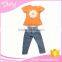 China supplier with high quality eco-friendly customized matching girl and doll clothes