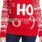 Juniors Ugly Christmas Custom Funy Print Jacquard Sweater for Wholesale
