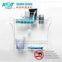 Plastic Coating Double Rack Shelf With Suction Cup