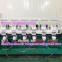 fushun 1206 6heads 12needles 12colors tubular cap t shirt flat computerized embroidery machine