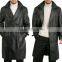 Mens Pure Leather Goth / Matrix Trench Coat