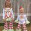 wholesale chevron cotton child Thanksgiving Turkey outfits
