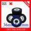 Print expiry date coding/batch number XJ type Dia36mm*12mm black hot solid ink roll/ hot melt ink roll/ hot printing ink roll/ solid ink roll/ hot wheel ink/ hot printing rolls