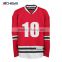 Custom design international vintage full printing reversible ice hockey jerseys
