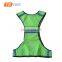 High quality adjustable band cycling running safety vest