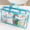 Bag in Bag Tote Transparent Insert Handbag Cosmetic Purse Large Organizer Travel Tidy Bag