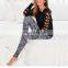 Latest Designs Knot Sleeve Custom Plain Crewneck Sweatshirt For Women
