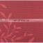 Hotel dinning Vinyl red leaf pvc placemats