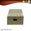 Multi-functional storage drawer folding weave bamboo decorative pattern gift cardboard box