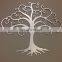 Outdoor Modern metal craft stainless steel garden metal iron tree wall art