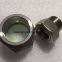 high pressure stainless steel 316 oil level sight glass for BHO extractor close loop male M18 M27 M36x1.5