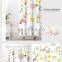 i@home mid century modern word polyester cotton shower curtains custom digital printing