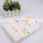 Multifunctional 3ply breathable cotton Muslin  changing pad liner